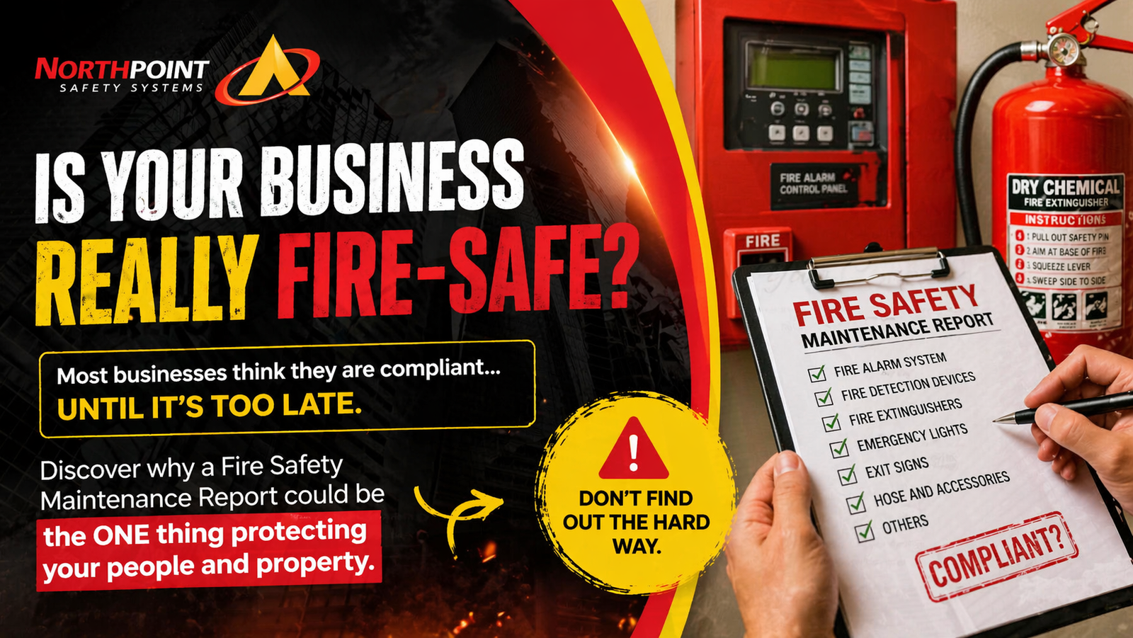 fire safety maintenance report