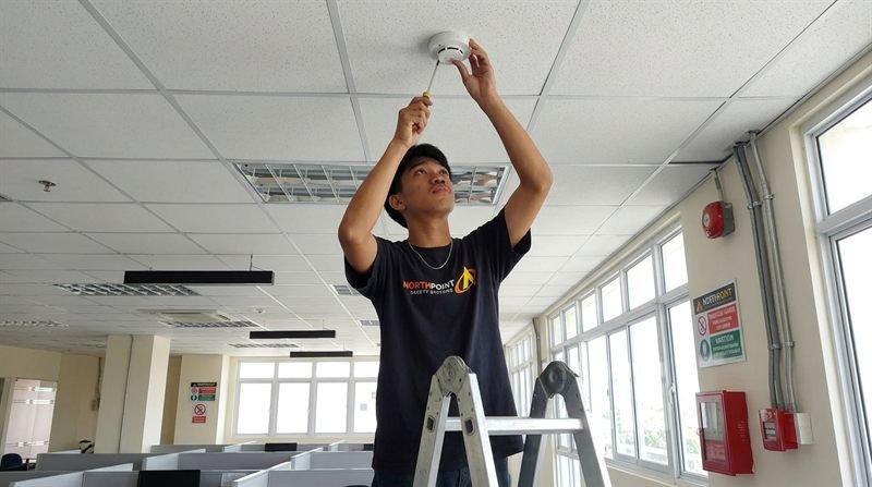 Smoke detector preventive maintenance and servicing in Pampanga